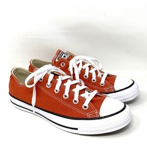 Converse All Star Ctas OX Low Top Fire Opal Men’s Canvas Size Sneakers 172688F